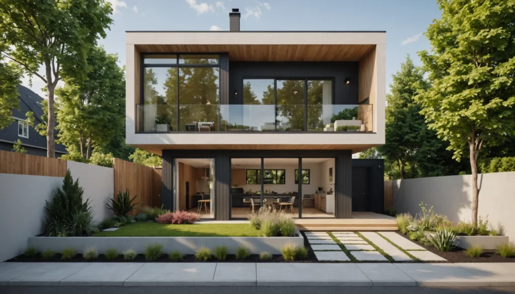 maison sur petit terrain